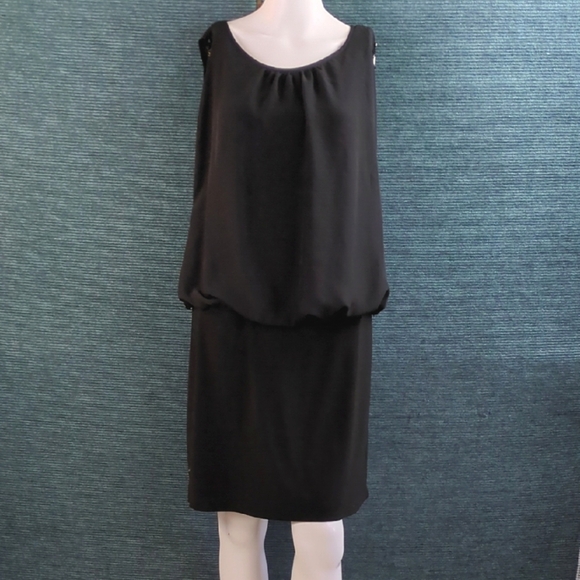 Scarlett Nite Sleeveless Cocktail Evening Dress With Beaded Detail - Picture 4 of 13